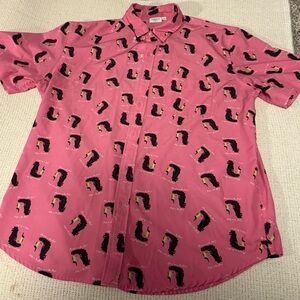 Cabana Life Pink Graphic Men's Shirt